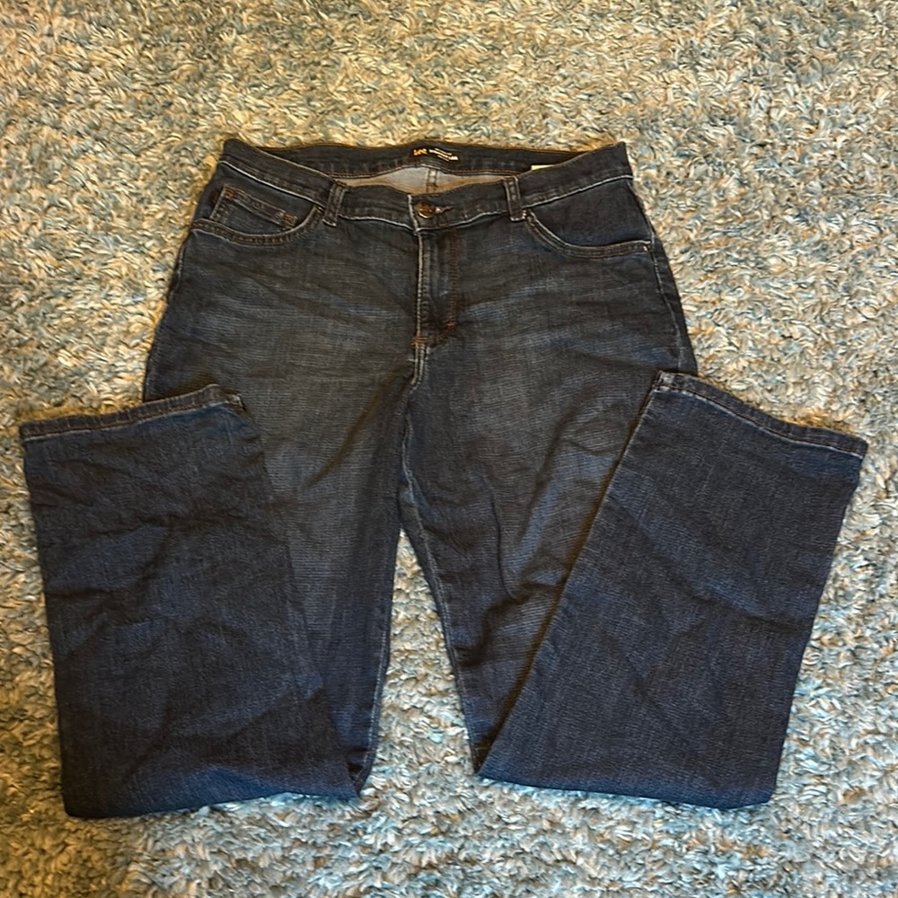Women's Lee Stretch Relaxed Fit Straight Jeans, Size 12